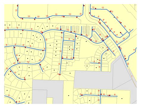 apex sewer system map